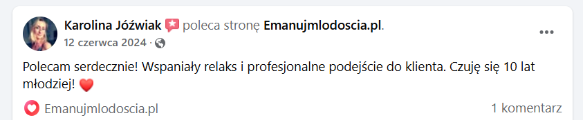 Emanuj Młodością opinie