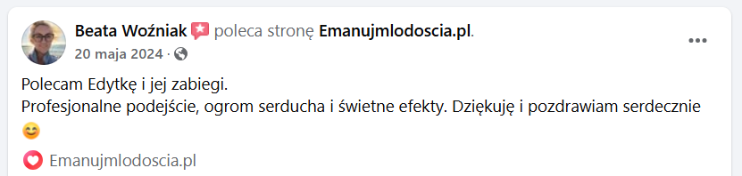 Emanuj Młodością opinie