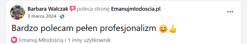 Emanuj Młodością opinie